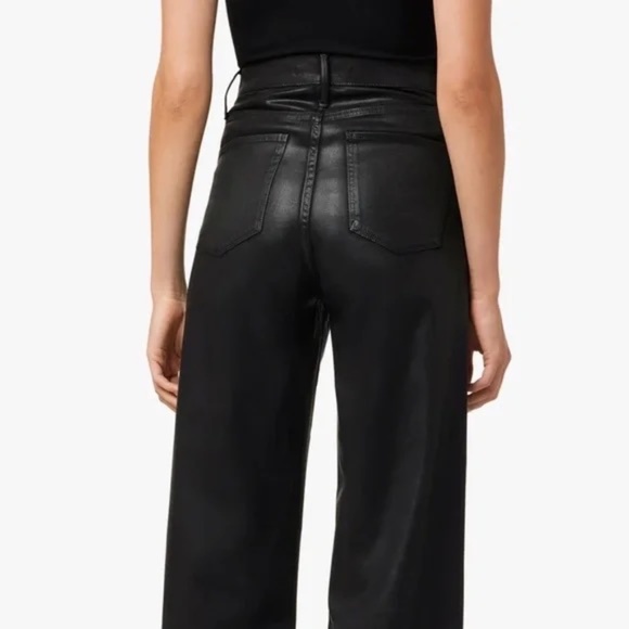 Joe’s Jeans The Mia | Size 29 | High Rise Wide Leg | True Black - Picture 4 of 11